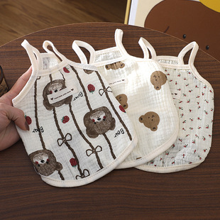 夏季宠物卡通泰迪熊薄款透气两脚衣服吊带背心猫咪小型犬狗居家服