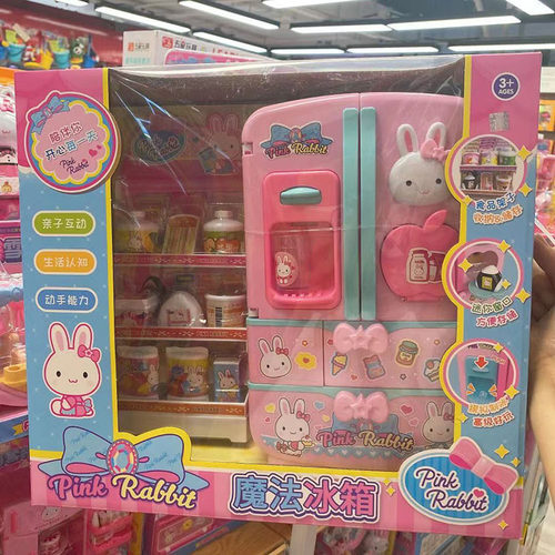 魔法冰箱双开门多功能厨房玩具