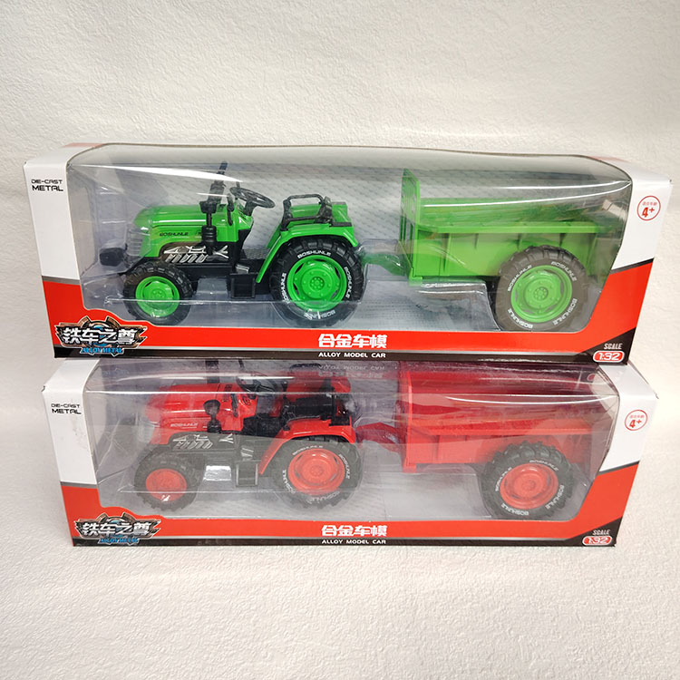 合金拖拉机玩具车汽车模型