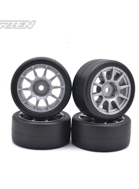 CARTEN M210 1/10 Mini M车十爪轮芯-灰色 ET+1MM #NBA267-1