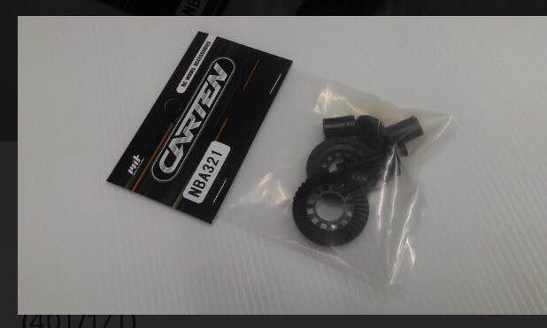 CARTEN M210 1/10 Mini 珠差改塑料直轴套件（40T/17T） #NBA321