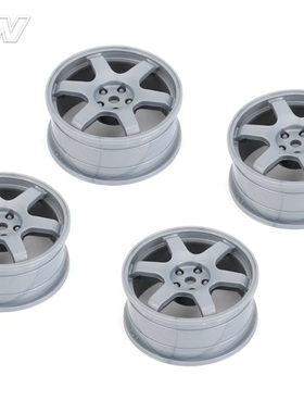 CARTEN  1/10电房拉力轮毂 灰色五爪轮框24mm ET-0度  NHA482