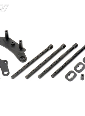 CARTEN 1/10电房 T410 配件 防撞板 车壳柱 NHA410