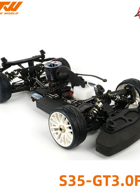 SWORKz S35-GT3.0 FTE厂队版1/8四驱油动甲醇GT车架KitSW-910046F