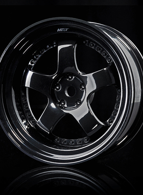 MST 832050BK 黑SP1輪框 (+5) (4)  1/10漂移轮毂