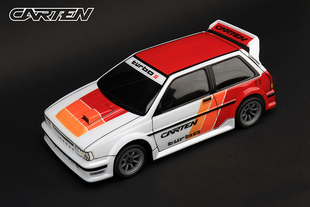 CLEAN STARLET BODY 225MM NBA812 CARTEN 透明车壳 M210