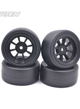 CARTEN M210 1/10 Mini M车八爪轮芯-黑色 ET+4MM #NBA265-1