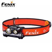 T户外强光LED头灯头戴式 Fenix HM65R 专业越野跑高亮长续航夜跑灯
