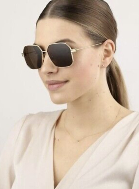 B和V 1047 超大方框修脸太阳镜 大框墨镜 钛金属鼻托 INS大热款