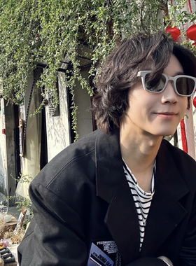 A68 复古方框修脸大框太阳镜 意产板材墨镜 INS热款 库存清货福利