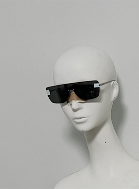 C和H 4293 防过敏钛金属太阳镜 一体镜片风镜 无框墨镜 26年新款