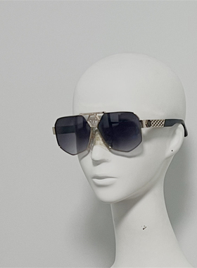 奢品PP SPP107 意产定制进口板材配金属框太阳镜 超大框墨镜 厚重