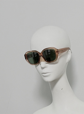 GV40075 意产进口定制板材墨镜 方圆款大框太阳镜 钻石切割风格