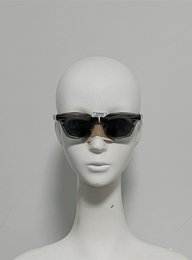 BK13-2 日裔设计师复杂款太阳镜意产订制进口花料板材墨镜 框中框