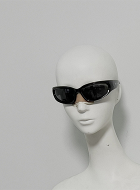 B和B 0157 意产进口料太阳镜 超大框修脸猫眼款墨镜 26新新订单