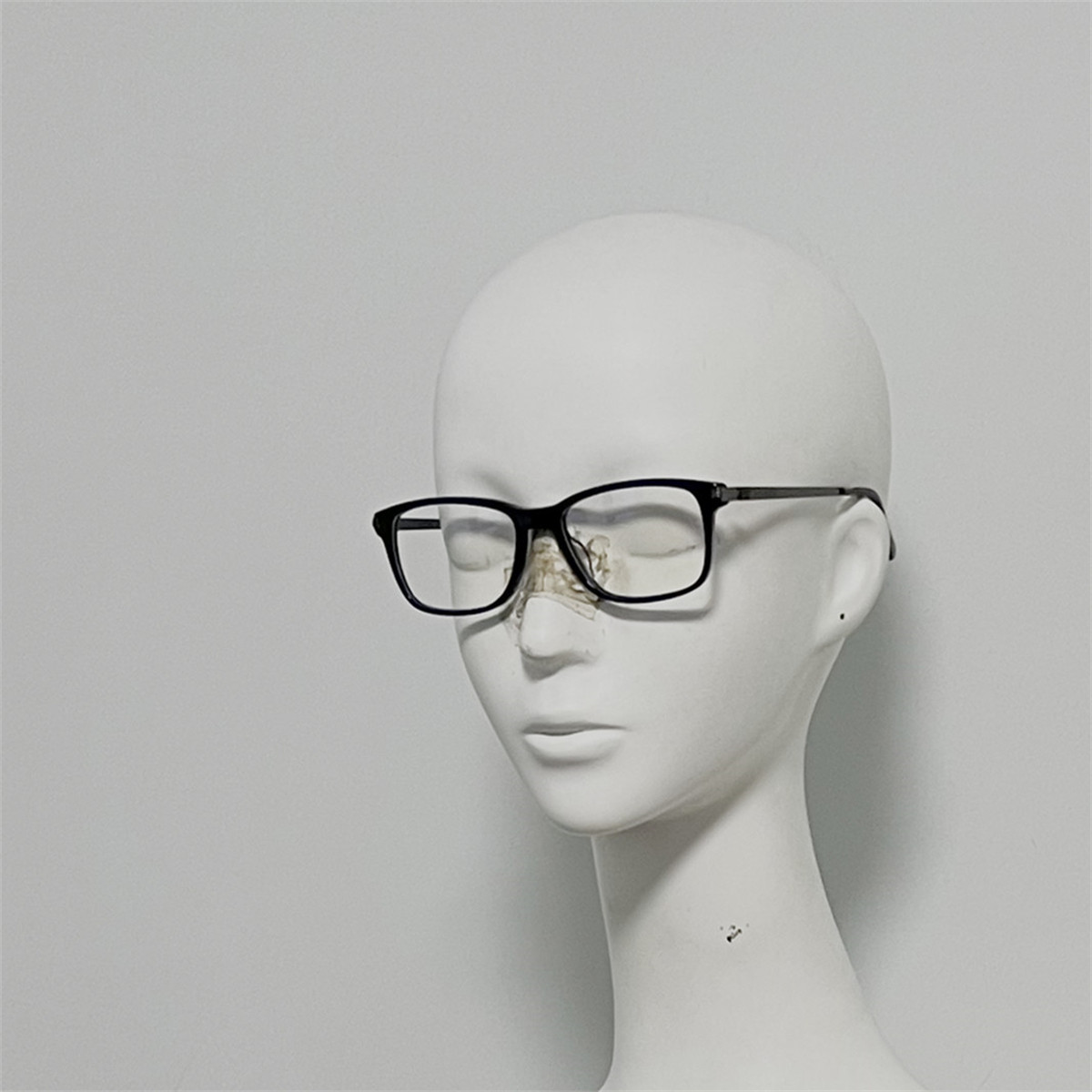 奢品 DU样品 英伦老牌登 意产定制暗蓝纹板材框眼镜 光学镜近视镜