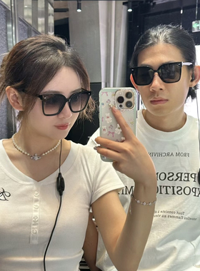 A59 大方框修脸太阳镜 意产进口板材墨镜 INS热款 库存清货 福利