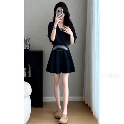 巨好看韩系减龄穿搭一整套洋装子女2026新款夏季独特漂亮套装裙