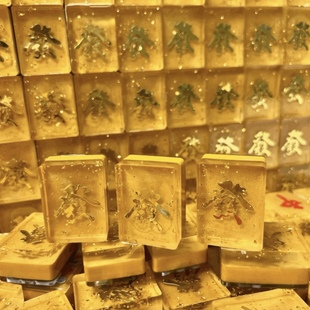 张东大眼东同款婚礼麻将黄金麻将川麻108/136/144张带花结婚送礼