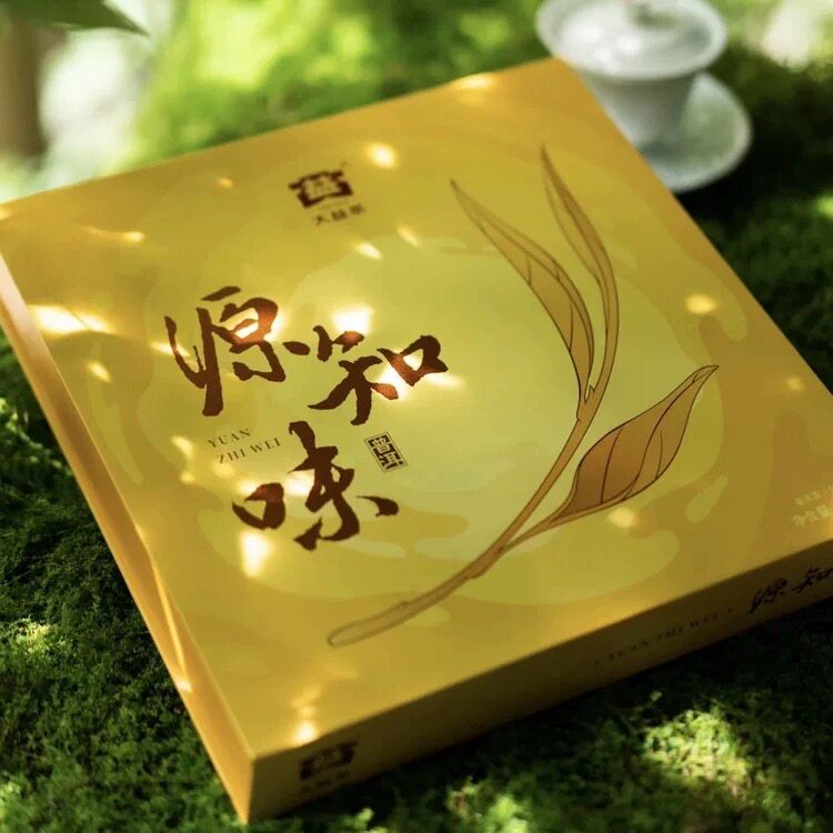 云南普洱茶2023大益.源知味生普精美礼盒装 618端午送礼好茶