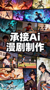 AI漫剧视频制作代做承接AI漫剧短剧动画视频等支持定制上传包过审