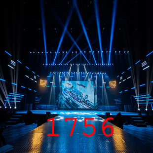 主播直播间背景墙3D高清舞台灯光炫酷打碟直播视频拍照专用背景布