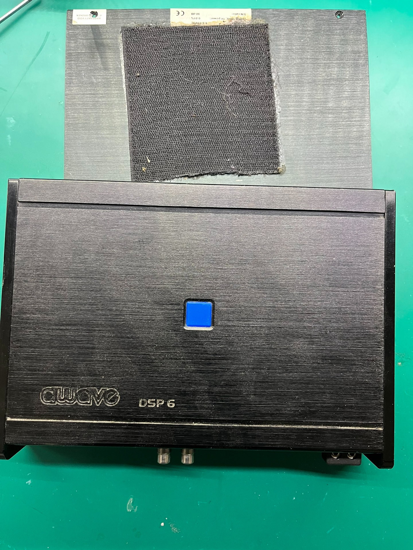 汽车音响功放设备维修爱威DSP6处理器不工作无声输出保护亮红灯等