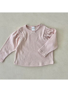 可爱泡泡袖长袖T恤 MilkPowder韩国进口童装代购26春儿童女童542