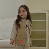 26春款 进口童装 男女童上衣111 百搭针织马甲Amigo韩国代购 儿童时尚