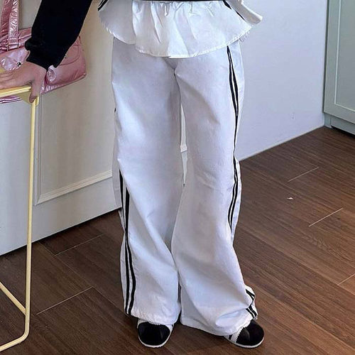 中大女童双线直筒休闲裙裤 MATILDA韩国代购童装2026春款儿童986