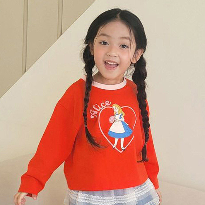 女童爱心灰姑娘长袖T恤 韩国代购南大门童装26春款儿童打底衫913,童装/婴儿装/亲子装,T恤,淘宝优惠券,粉丝福利购,淘宝优惠卷