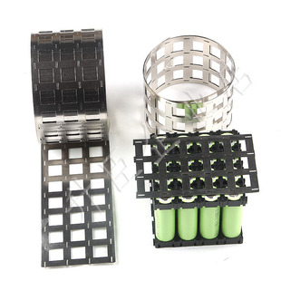 21700/18650锂电池镀镍钢带diy组装连接片多并联冲孔固定点焊镍片