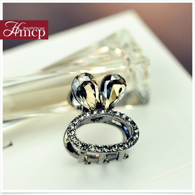 夹子头饰水晶刘海小抓夹发卡