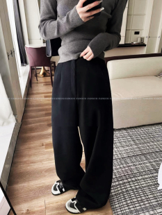 女秋冬加厚褲 褲 子 毛呢西褲 立體裁剪彎刀褲 型賊高級 50%羊毛