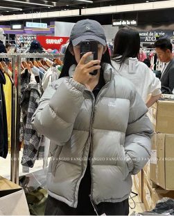 秋冬新款 韩国大C 灰鸭绒羽绒服外套女 男女款 经典