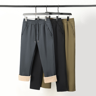 保暖长裤 复绒冲锋裤 9016 秋冬款 LAYNOS雷诺斯羊绒桑蚕丝复绒针织裤