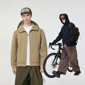 雷诺斯LAYNOS时尚 户外休闲针织外套男款 夹克连帽卫衣81G5233A