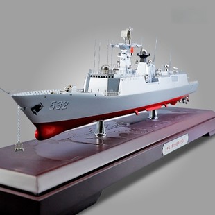 国产054A型导弹护卫舰模型合金荆州号芜湖号徐州号军舰模型1:230