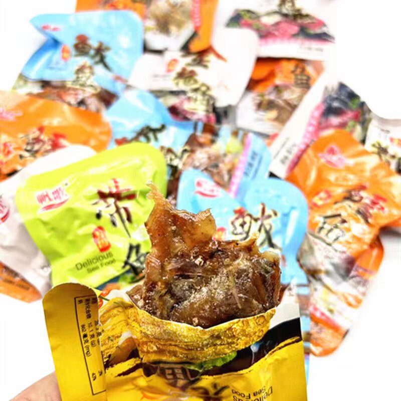 山东烟台特产帆歌黄花鱼鲅鱼伴手礼即食海鲜零食香酥黄花鱼礼品