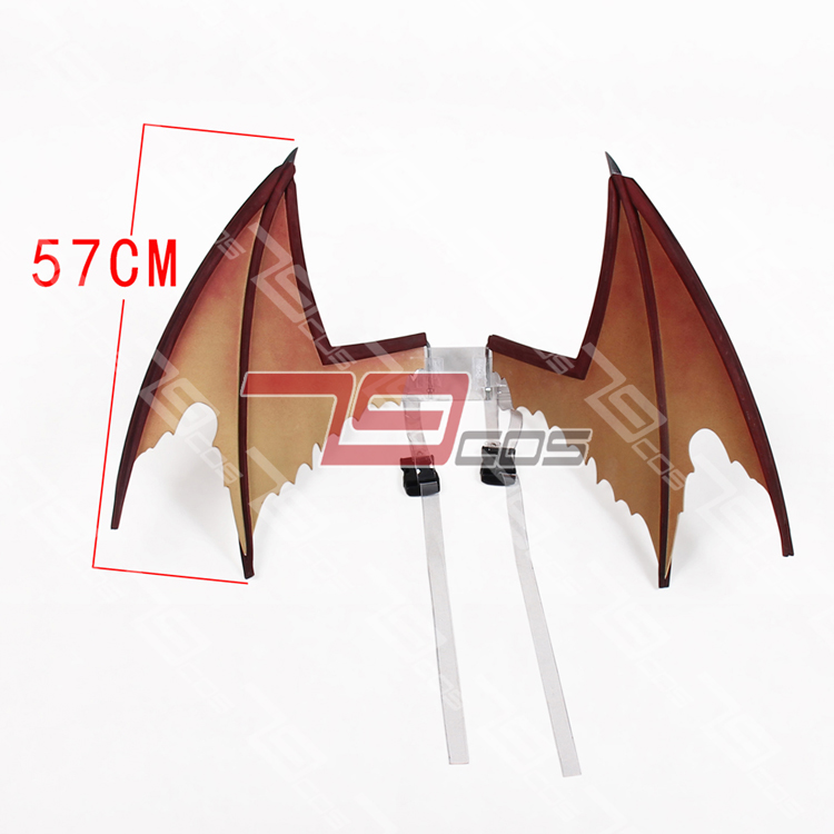 79cos巴哈姆特之怒Manaria Friends龍族公主翅膀头饰精品动漫cos