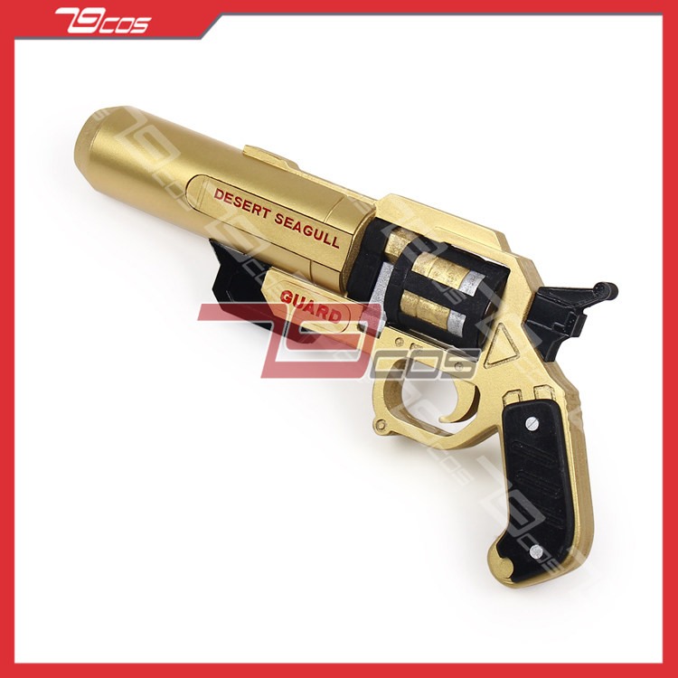 79cos守望先锋麦克雷沙滩游侠左轮枪影视武器道具cosplay精品3428 - 实物图