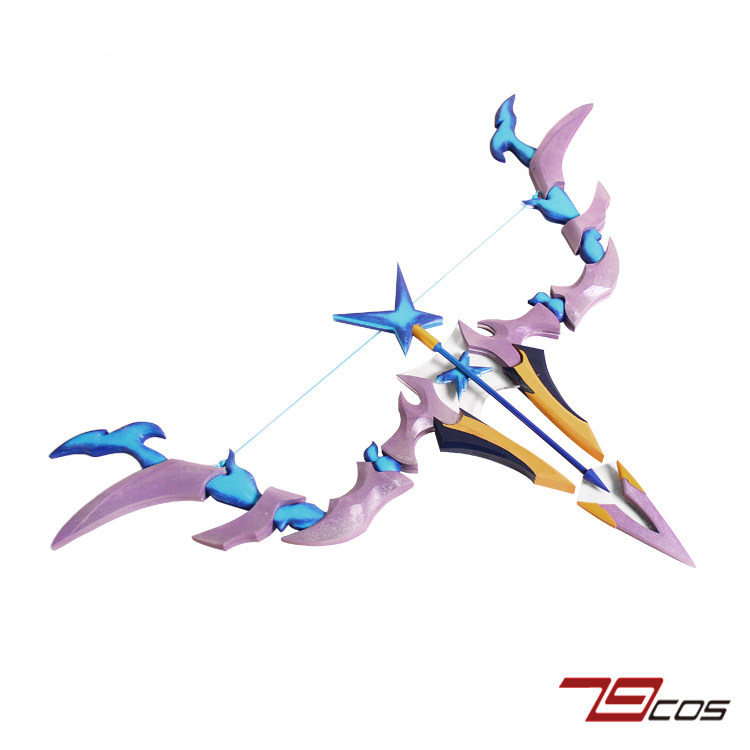 79cos联盟Lol艾希Drx造型弓箭cosplay道具定制武器装备5556