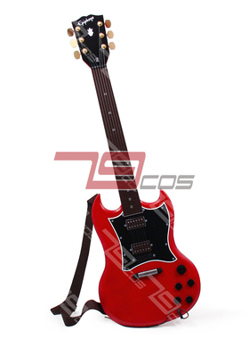 79cos精品Angel Beats YUI电吉它动漫乐器模型cosplay道具定做