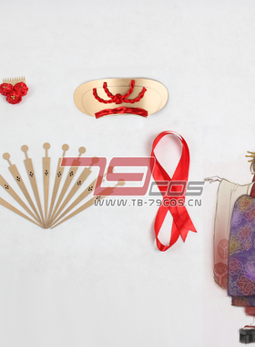 79cos道具Vocaloid大姐MEIKO千本樱精品动漫cosplay头饰定做 0098