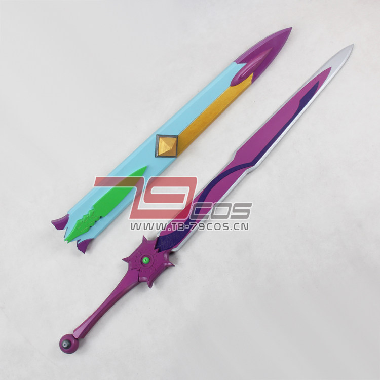 79cos推荐神兵玄奇天晶剑cosplay道具精品动漫游戏手工定做0915