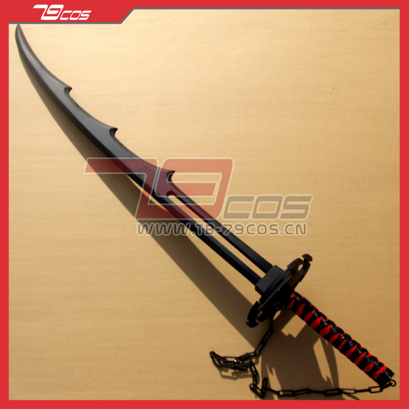 79cos推荐死神黑崎一护新天锁斩月表演刀cosplay手工道具定做0331