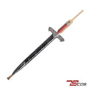 79cos勇者斗恶龙9主角剑+剑鞘+背带cosplay道具定制武器装备5558