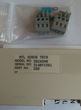 伊顿MTL ZB24580，24v电源浪涌保护器，全新现货