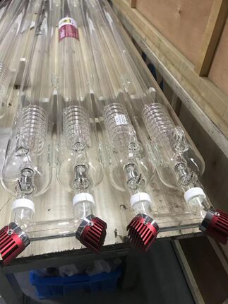 激光管折叠激光管鑫锐磐石激光管300w 450w 600w刀模机激光管