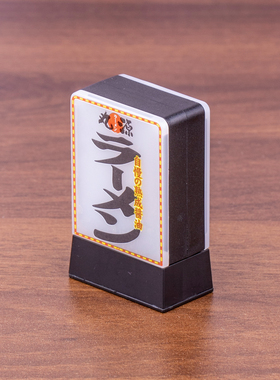 日本扭蛋拆蛋可发光拉面灯箱模型日本动漫周边摆件现货收藏装饰品